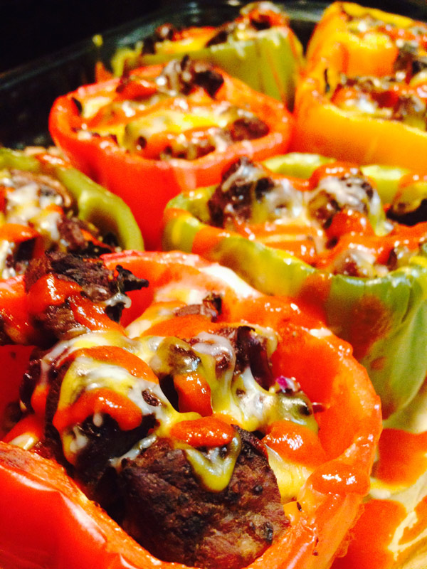 Hamburger Steak With Peppers And Onions Steak Stuffed Bell Peppers | Oven Struck
